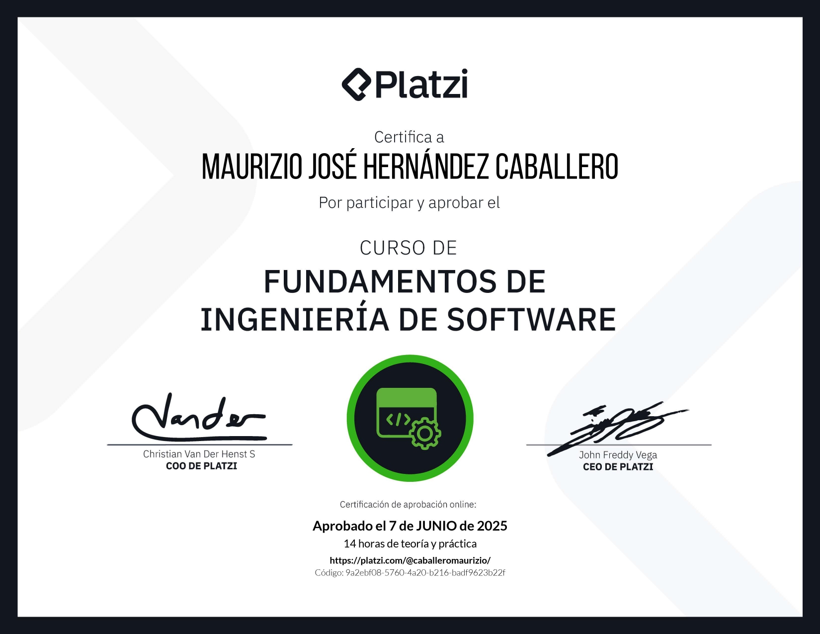 Fundamentos de Ingeniería de Software - Platzi Academy